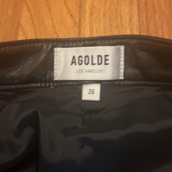 Agolde leather pants - Picture 3 of 7